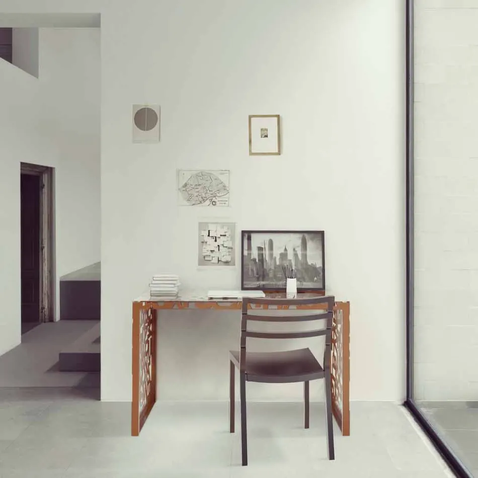 Stůl Kattedra Letters &quot;vodopád&quot; 120x65x75 Mabele Viadurini