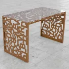 Stůl Kattedra Letters &quot;vodopád&quot; 120x65x75 Mabele Viadurini