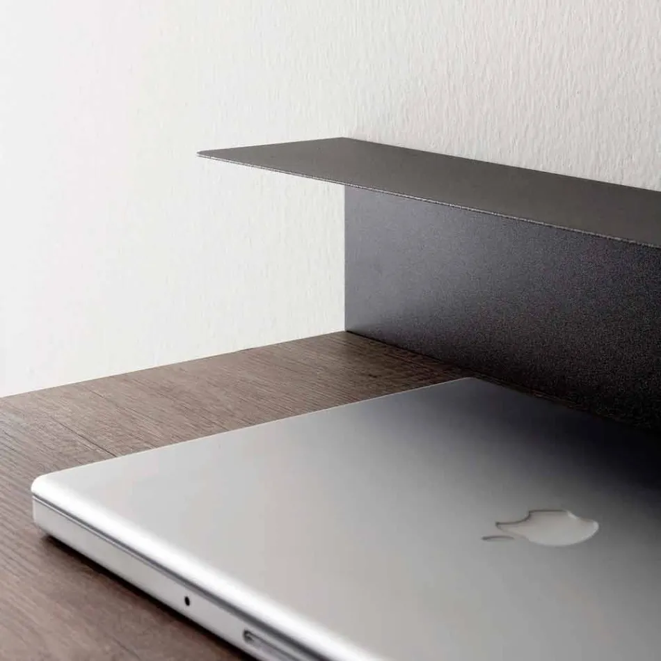 Moderní kovový a melaminový stůl se zásuvkou vyrobenou v Itálii - Iridio Viadurini