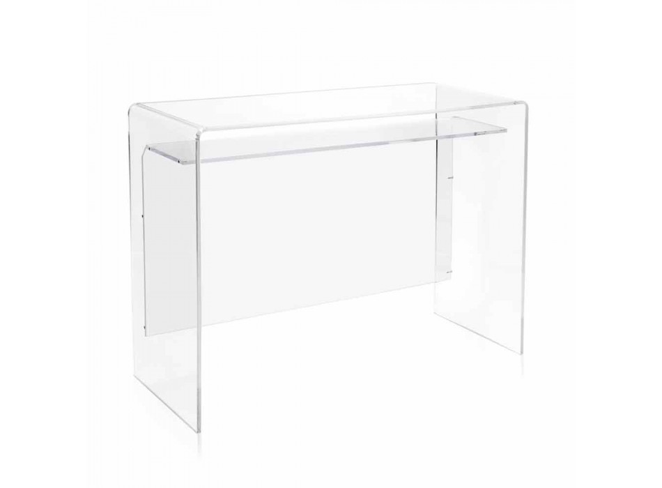 Moderní stůl v průhledné plexisklo vyrobené v Itálii, Barga Viadurini