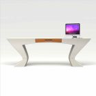 Moderní design kancelářský stůl Nefertiti vyrobený v Itálii Viadurini