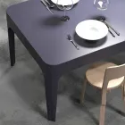 Obdélníkový stůl / jídelní stůl, moderní design, Merlot Viadurini