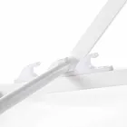 Venkovní lehátko z hliníku se sedákem z textilu, 4 kusy - Kailua Viadurini