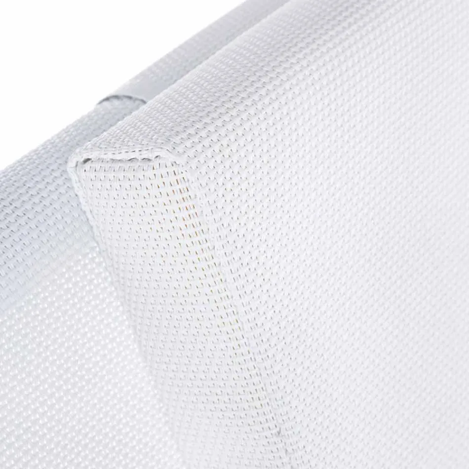 Venkovní lehátko z hliníku se sedákem z textilu, 4 kusy - Kailua Viadurini