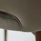 Židle s celočalouněným sedákem a opěradlem Made in Italy - Adria Viadurini