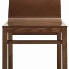 Židle s jasanovou strukturou a dubovou skořepinou Made in Italy - Emilia Viadurini