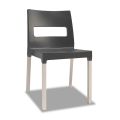 Kuchyňská židle se skořepinou z technopolymeru Made in Italy 2 kusy – maximum