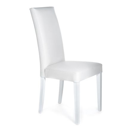 Kuchyňská židle čalouněná syntetickou kůží Made in Italy 2 kusy - Barilla Viadurini