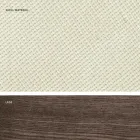 Designová kuchyňská židle ze dřeva a látky vyrobená v Itálii, Egizia Viadurini