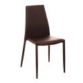 Stohovatelná kuchyňská židle čalouněná 4dílnou syntetickou kůží - Umbrie