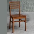 Kuchyňská židle z bukového dřeva a sedák z masivního dřeva - Rabasse