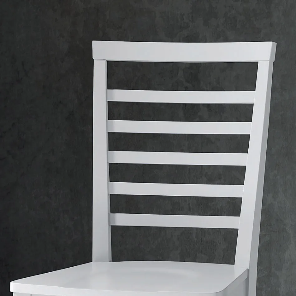 Italská designová kuchyňská židle z masivního bukového dřeva - Jeanine Viadurini