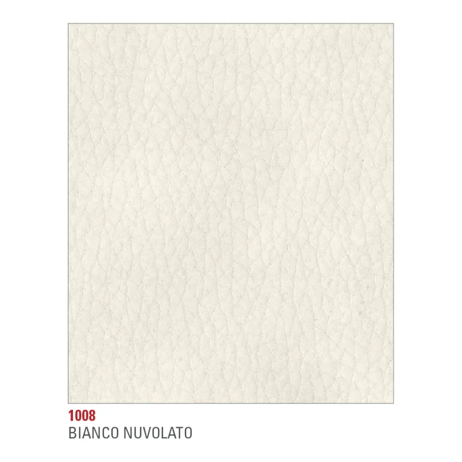 Kuchyňská židle celá čalouněná ekokůží Made in Italy, 2 kusy - Maria Viadurini