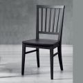 Kuchyňská židle Masivní bukové dřevo Elegantní italský design - Rosita