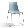 Kuchyňská židle Technopolymer a ocel Made in Italy 2 kusy - Fedora
