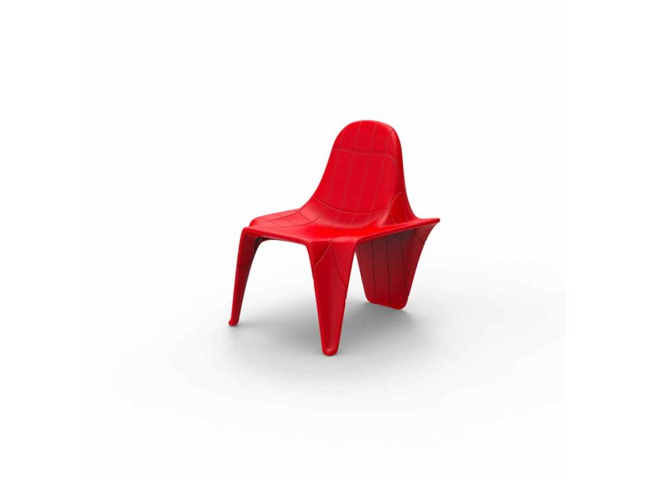 Venkovní židle F3 stohovatelná od firmy Vondom, z polyethylenu Viadurini