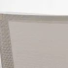 Stohovatelná venkovní židle z hliníku a textilu, Homemotion 4 kusy - Serge Viadurini