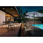 Venkovní stohovatelná hliníková židle vyrobená v Itálii, 2 kusy - Shyla Viadurini