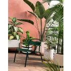 Venkovní stohovatelná hliníková židle vyrobená v Itálii, 2 kusy - Shyla Viadurini