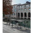 Venkovní stohovatelná kovová židle vyrobená v Itálii, 4 kusy - Xylia Viadurini