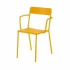 Venkovní stohovatelná kovová židle vyrobená v Itálii, 4 kusy - Xylia Viadurini