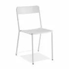 Venkovní stohovatelná kovová židle vyrobená v Itálii, 4 kusy - Xylia Viadurini