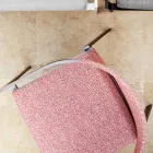 Venkovní hliníková židle s nebo bez polštáře, vysoká kvalita, 4 ks - Filomena Viadurini