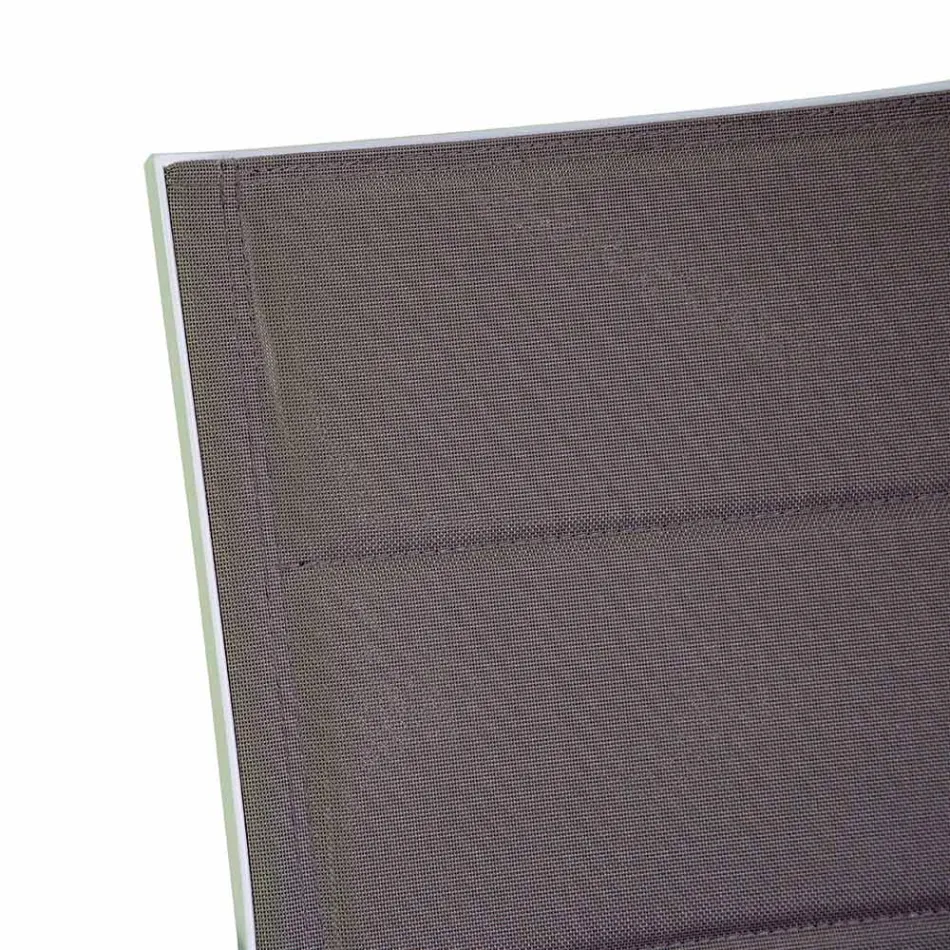 Venkovní židle z hliníku s dvouvrstvým textilenem - Excursion Viadurini