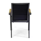 Venkovní židle z hliníku s dvouvrstvým textilenem - Excursion Viadurini