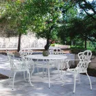 Venkovní židle z lakovaného hliníku v matném provedení, 2 kusy - Casiro Viadurini