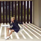 Faz Vondom designová polykarbonátová a polypropylenová venkovní židle Viadurini