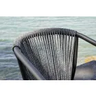 Stohovatelná zahradní židle z hliníku a technické tkaniny - Smart By Varaschin Viadurini