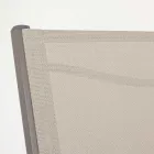 Stohovatelná zahradní židle v hliníkovém a textilním moderním designu - Franz Viadurini