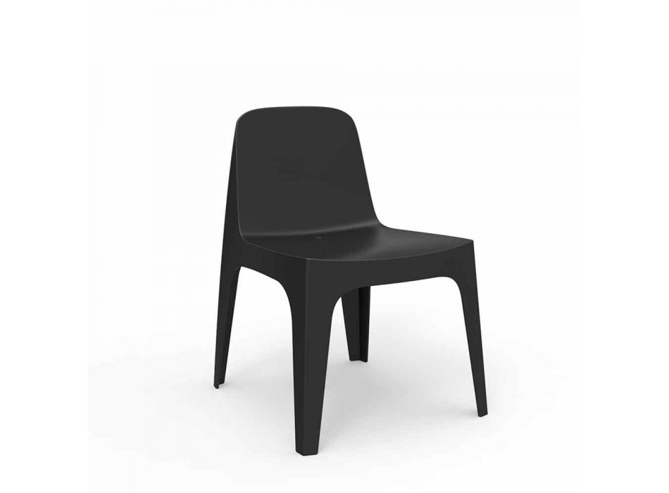 Stolní Vondom stohovatelná polypropylenová zahradní židle, design Viadurini