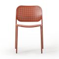 Zahradní židle z lakovaného kovu Made in Italy 2 kusy - Synergy