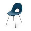 Zahradní židle z polyetylenu a hliníkové základny Made in Italy - Ashley
