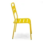 Zahradní židle vyrobená výhradně z kovu - stuha Viadurini