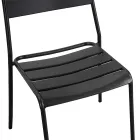 Zahradní židle vyrobená výhradně z kovu - stuha Viadurini