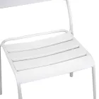 Zahradní židle vyrobená výhradně z kovu - stuha Viadurini