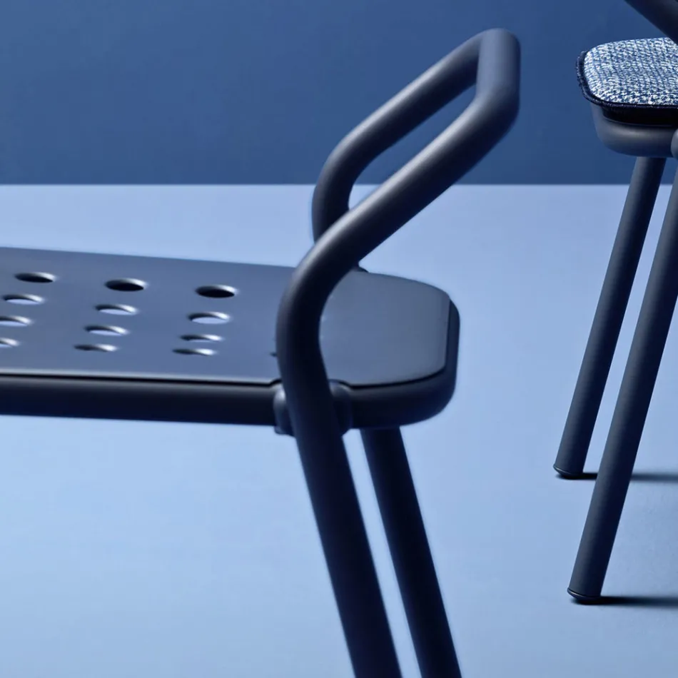 Hliníková konstrukce zahradního křesla Made in Italy - Noss by Varaschin Viadurini