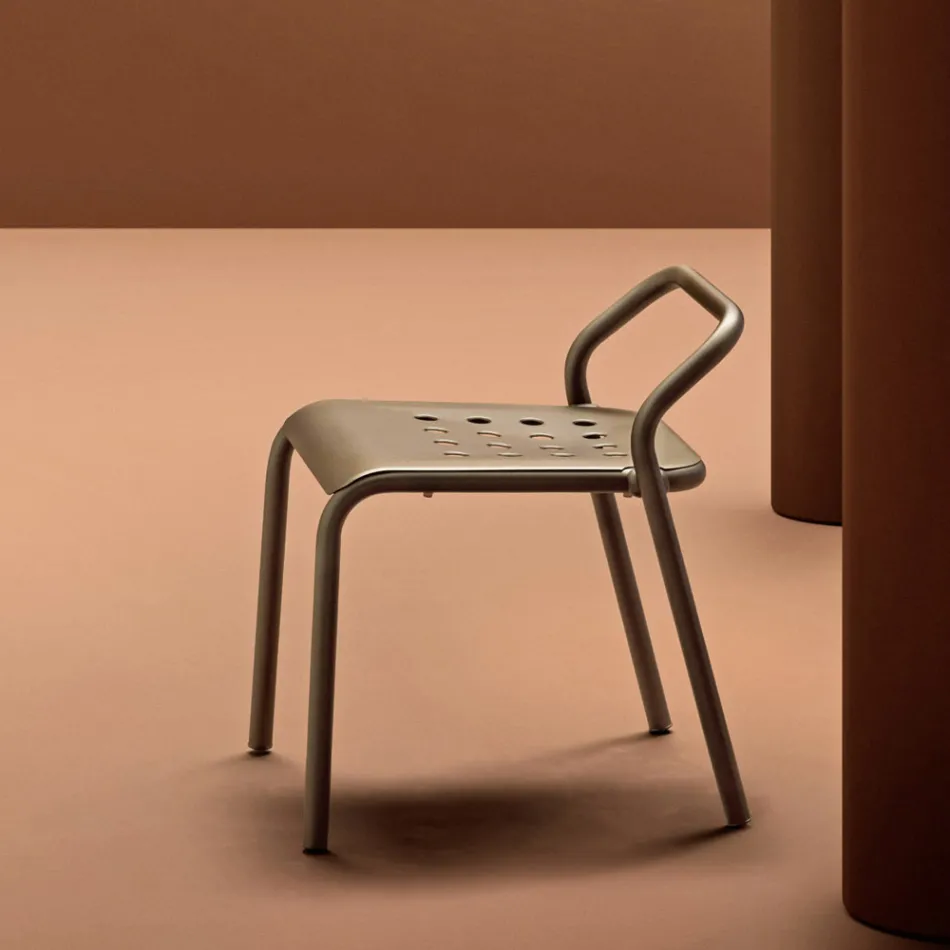 Hliníková konstrukce zahradního křesla Made in Italy - Noss by Varaschin Viadurini