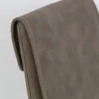 Pokojová židle s vysokým opěradlem z umělé kůže Made in Italy - Cleto Viadurini