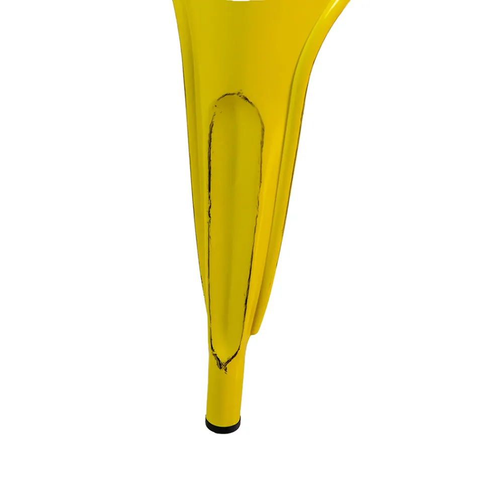 Židle do interiéru a exteriéru ze železa v různých barvách - papírnictví Viadurini