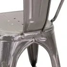 Židle do interiéru a exteriéru ze železa v různých barvách - papírnictví Viadurini