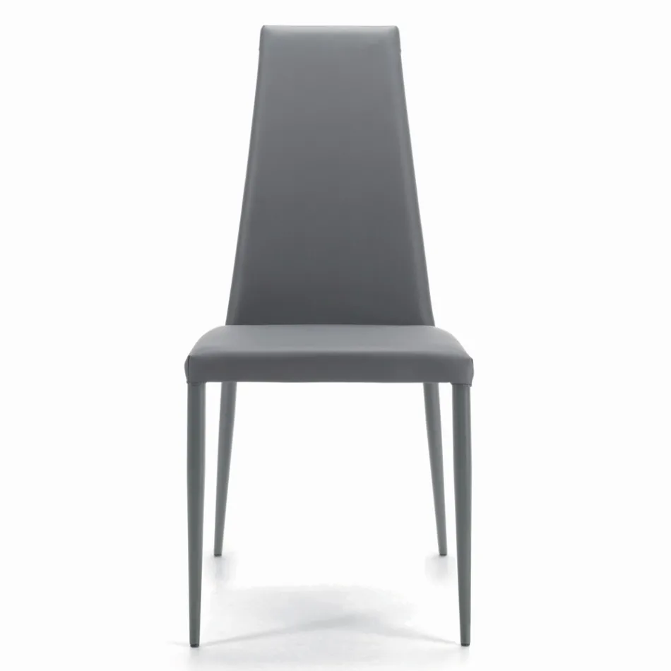 Pokojová židle plně polstrovaná a čalouněná Made in Italy - Trieste Viadurini