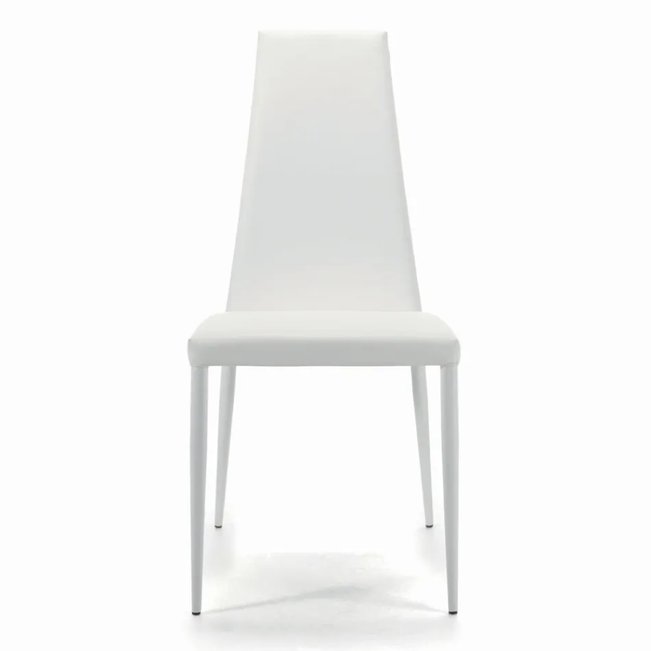 Pokojová židle plně polstrovaná a čalouněná Made in Italy - Trieste Viadurini