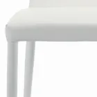 Pokojová židle plně polstrovaná a čalouněná Made in Italy - Trieste Viadurini