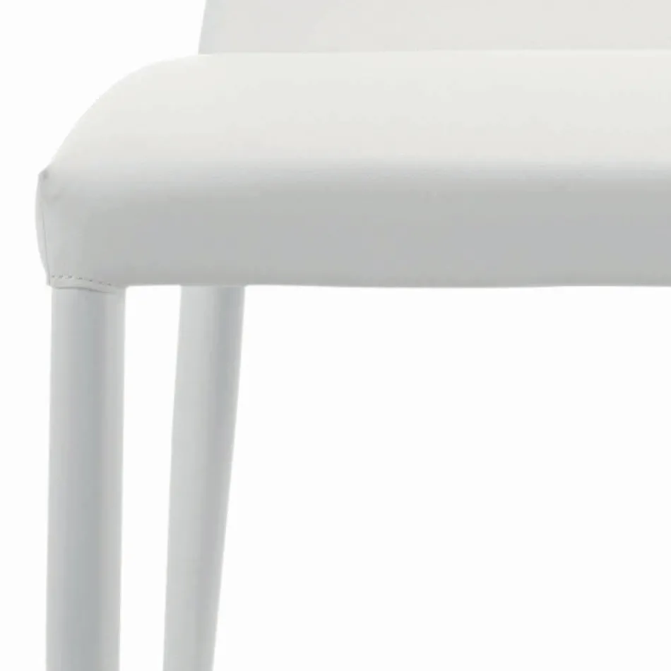 Pokojová židle plně polstrovaná a čalouněná Made in Italy - Trieste Viadurini