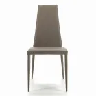 Pokojová židle plně polstrovaná a čalouněná Made in Italy - Trieste Viadurini