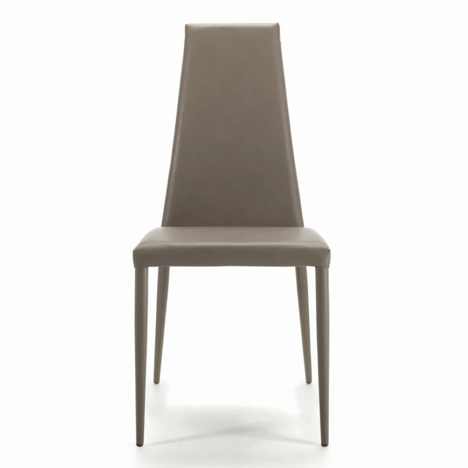 Pokojová židle plně polstrovaná a čalouněná Made in Italy - Trieste Viadurini